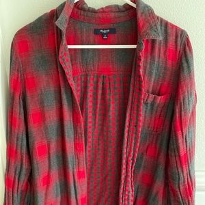 Madewell Red Flannel